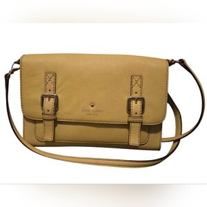 Authentic Kate Spade Essex Scout Yellow Crossbody messenger bag